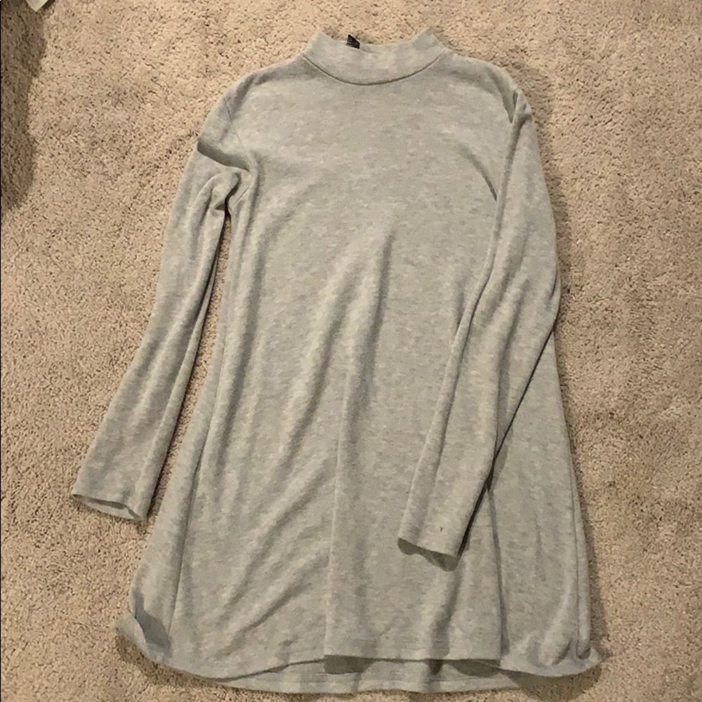 Flared sweater dress